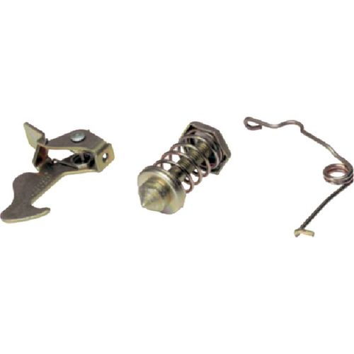 Fechadura e Pino C/Mola Sup. e Mola Inf. do Capô  - GM Chevette 83 a 93 - Chevy 500 83 a 95 - Marajo 80 a 89