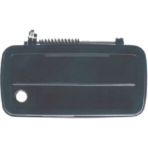 Maçaneta Externa da Porta Dianteira - Preta Lisa - Com Furo - Sem Chave - Esquerda - GM S-10 GI 95 a 11 - Blazer GI 96 a 11