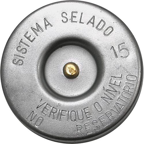 Tampa do radiador 15 Lbs Selado - GM Opala 68 a 92 - Silverado 97 a 01 - S-10 95 a 11 - Caravan 86 a 92 - Blazer 96 a 11