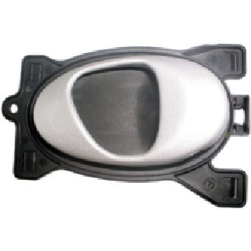 Maçaneta Interna da Porta Dianteira/Traseira - Base: Preta/Puxador: Prata - Direita - GM Celta GI 00 à 06