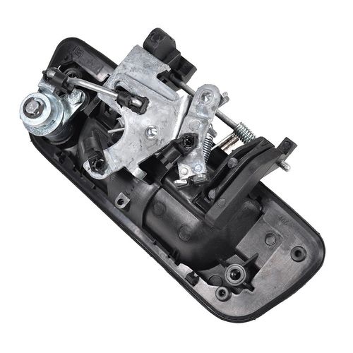 Maçaneta Externa da Tampa da Caçamba - Preta - Com Chave - GM Montana GI 03 a 10 - Montana GII 10 a 23 - Ônibus Geral