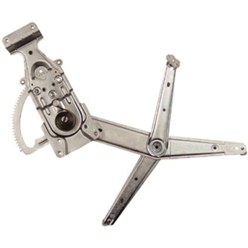 Máq. do vidro Elétrica da pta. diant. - esq. S/motor Fix. orig.10 dentes - GM Celta GI 00 à 06  - Celta GII após 06