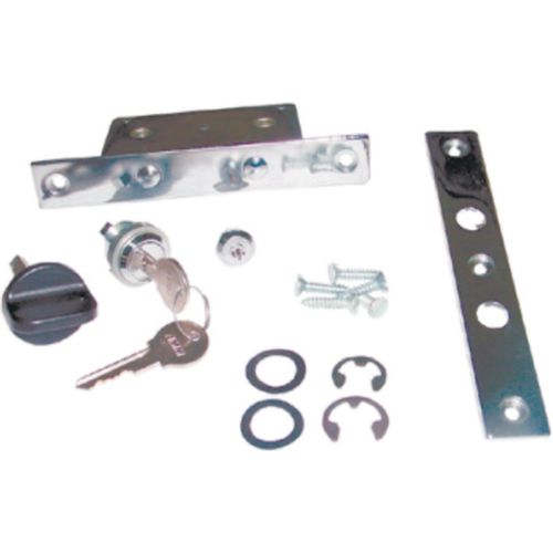 Kit de Fechadura da pta. S/ Puxador pta. do Sanitário Preto - Mercedes-Benz Ônibus 85 a 00