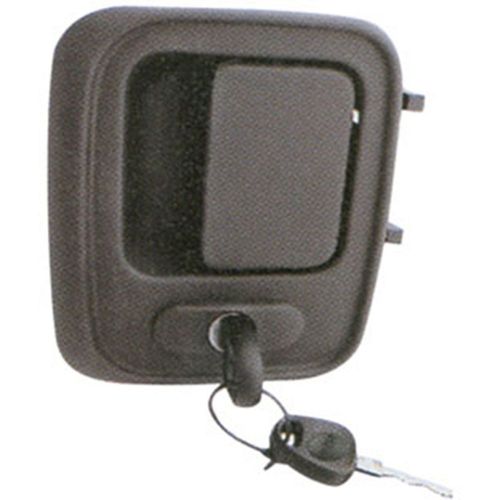 Maçaneta Externa da Porta Dianteira - Preta - Sem Chave - Direita - Mercedes-Benz HPN 196