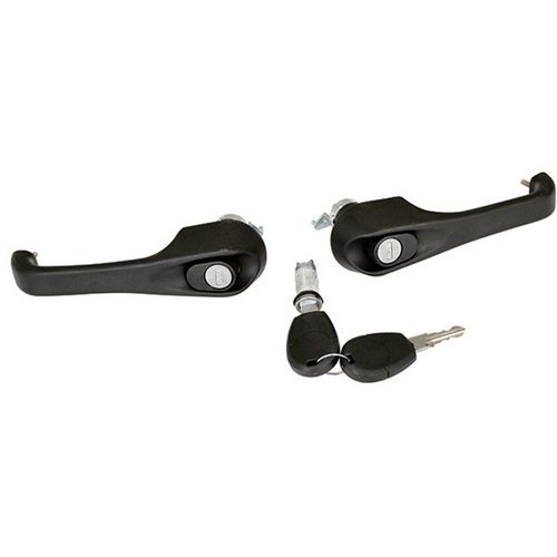 Conjunto de Macaneta ext. da pta. - Dir./Esq. E Cilindro de Ignicao C/chave - Agrale G3 após 12