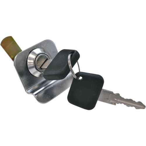 Maçaneta Externa da Porta - Cromada - Com Chave/Puxador/Lingueta Reta - Ônibus