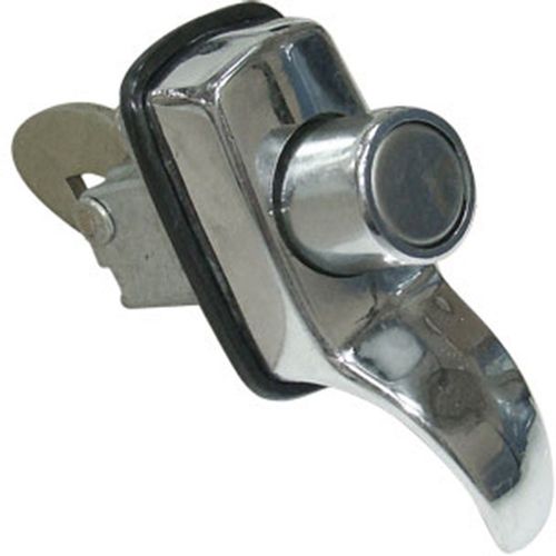 Maçaneta Externa da Porta - Cromada - Sem Chave - Com Puxador - Ônibus - Capotas