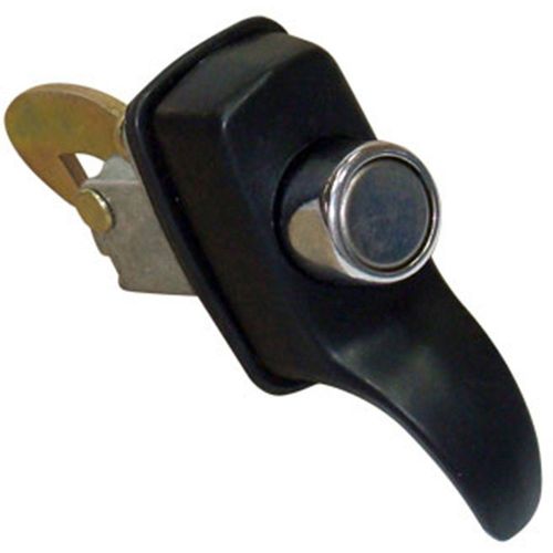 Maçaneta Externa da Porta - Preta - Sem Chave - Com Puxador - Ônibus - Capotas