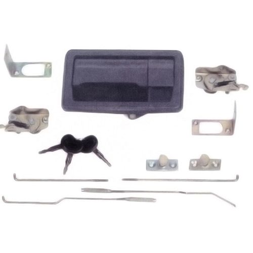 Kit de Maçaneta Externa da Porta - Com Fechadura/Batente/Chave - Ônibus