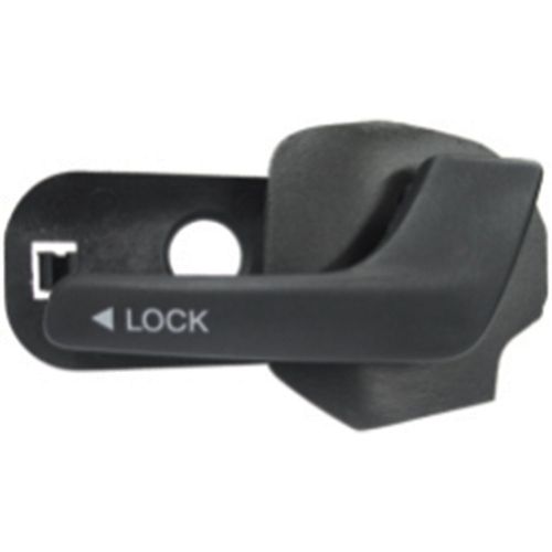 Maçaneta int. pta. diant. - esq. Preto - Fiat Palio GI Fase II 04 em diante - Palio Weekend GI Fase II 04 em diante