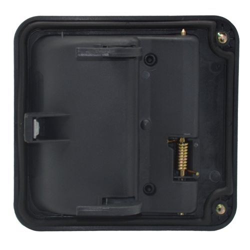 Maçaneta Externa da Porta Dianteira - Preta - Sem Chave - Esquerda - Fiat Ducato GI 98 a 02 - Peugeot Boxer GI 02 a 02