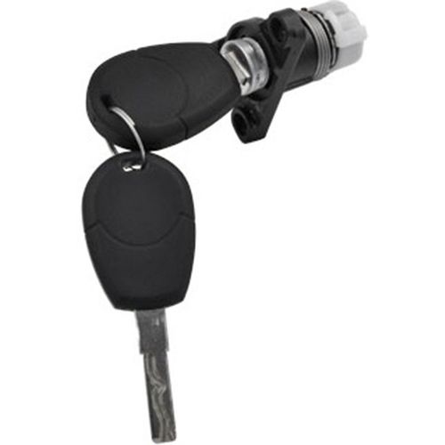 Cilindro da Tampa do Porta-Malas - Com Chave Perfil Snake Key - Preto - Fiat Palio GI Fase II 04 a 11