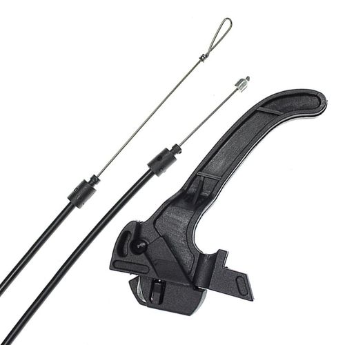 Cabo Abertura do Capô - C/Maçaneta (Puxador) - Comp.:21132mm - Fiat Uno GI 85 a 13 - Uno Mille 85 a 13 - Elba 85 a 04