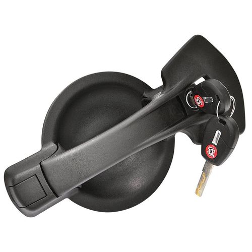 Maçaneta Externa do Porta-Malas/Tampa Traseira - Predisposta para Elétrica - Com Chave (Perfil Snake Key) - Fiat Dobló Adventure GI 03 a 16