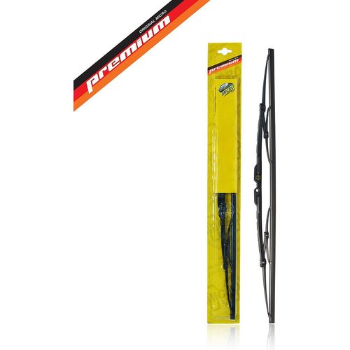 Par de Palhetas (Micro) Dianteiras - Metalica Convencional - 18"/18"Pol. - Braço: Gancho (Longo/Curto 8mm) /Adaptador: E3/B2/A1-1 - Ford - GM - VW -