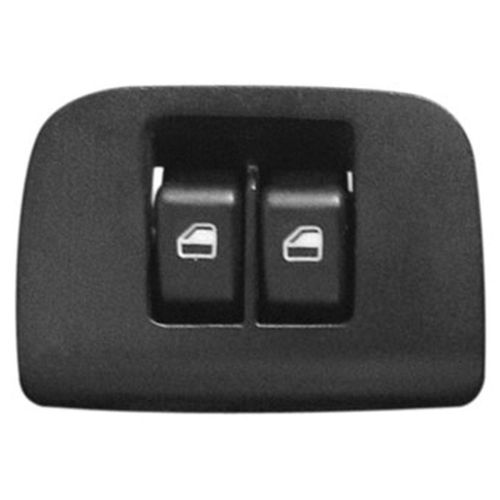 Tecla do vidro C/moldura Dupla - Peugeot 206 99 à 09 - 207 08 à 14
