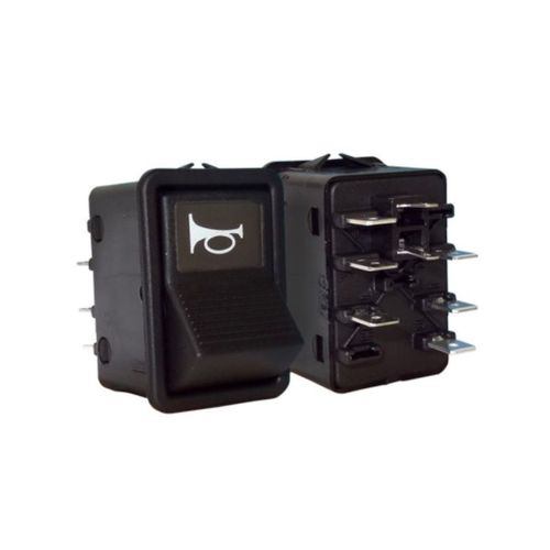 Interruptor da Buzina - 24V - Caminhões 70 a 90 / Ônibus