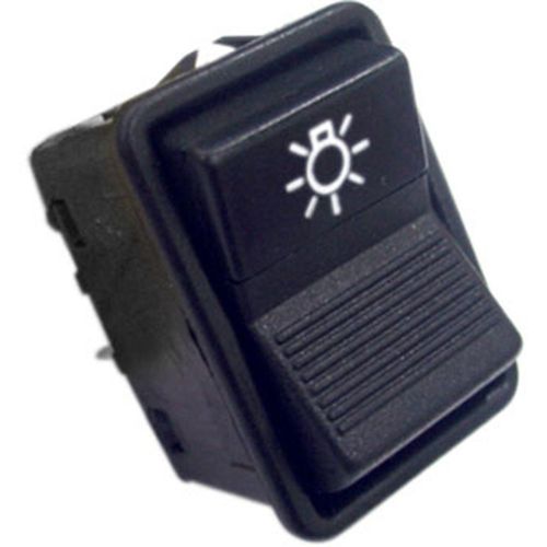 Tecla Geral de Luzes - Preto - 8 Pinos - 24V - MB Accelo 03 a 11 - Actros 08 a 11 - Atego 04 a 11 - Axor 05 a 11 - O-370 85 a 95 - Ônibus