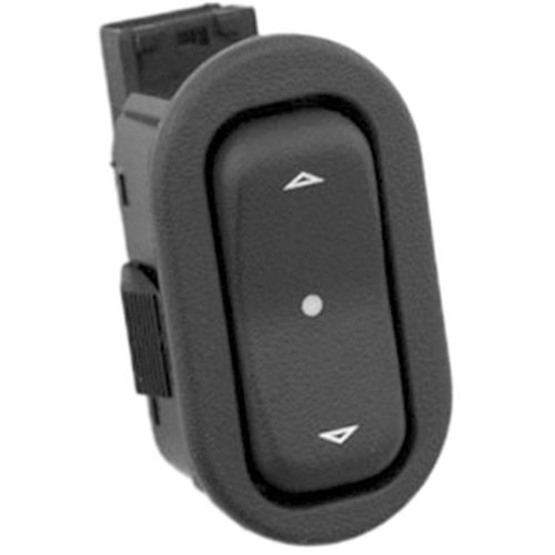 Tecla do vidro Simples Conector 180º Led Azul - GM Agile 09 à 14  - Montana GII após 10