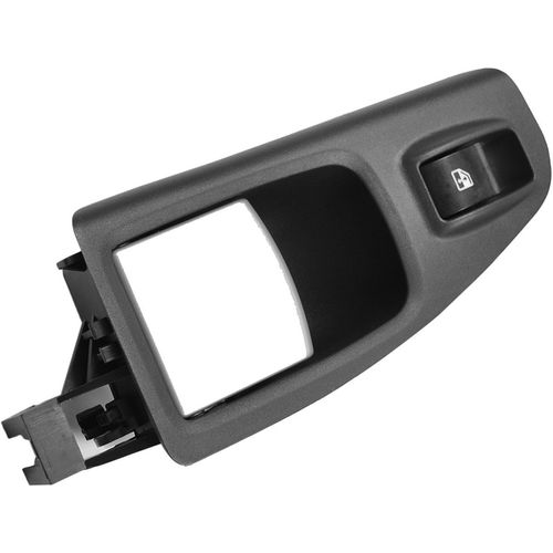 Tecla do vidro C/moldura c/maçaneta int. pta. tras. - Dir. Cinza - Fiat Idea GI 05 à 10