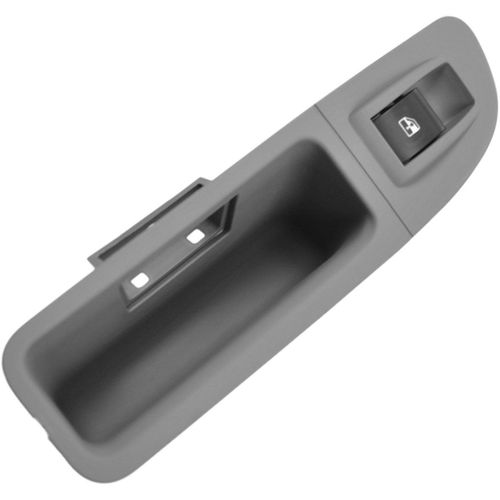 Tecla acionadora do vidro Elétrico C/moldura pta. tras. - dir. - Fiat Grand Siena após 12  - Palio GII após 11