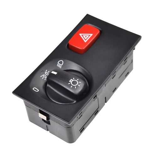 Controle de Botão de Luz do Farol/Tecla de Emergência - 9 Pinos - Scania Série V 07 a 19 - Série V P/G/R