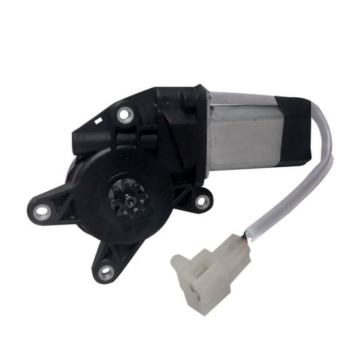 Motor da Máquina do Vidro da Porta - Fixação Mabuchi - 8 Dentes 12V - Com Pino Guia Mancal - Direita - Iveco Vertis após 11