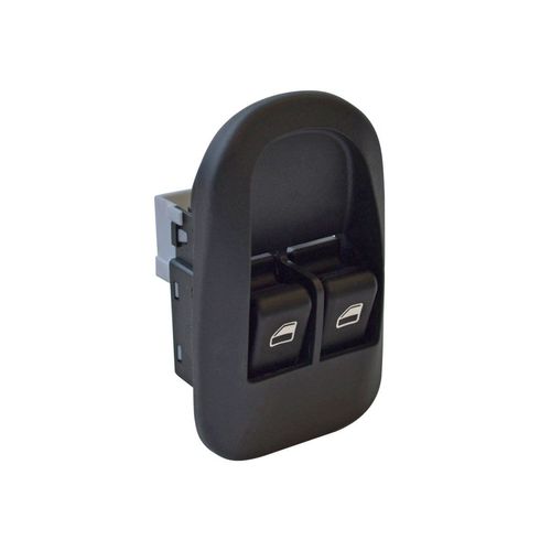 Tecla do vidro C/moldura Dupla led verde - Peugeot 206 99 à 09