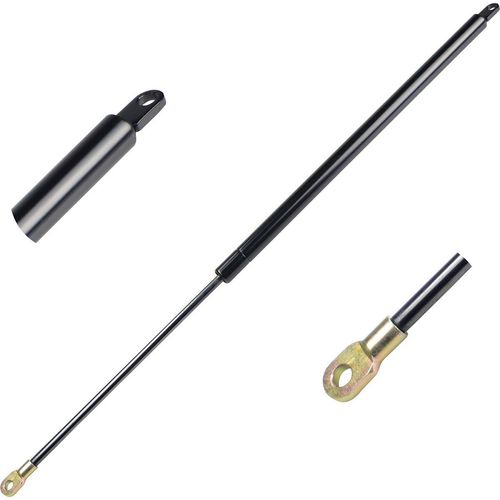 Amortecedor de Mola à Gás da Tampa do Motor/Bagageiro - Comprimento: 632mm/Curso: 225mm/Carga: 41KGF - Diâmetro Pistão:8mm/Tubo:18mm - Conector: AMX0