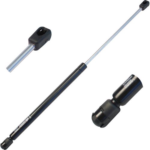 Amortecedor Mola a Gás da Tampa do Porta-Malas - Comprimento: 495mm/Curso: 195mm/Carga: 31 KGF - Diâmetro do Pistão: 8mm/Tubo: 18mm - Conector: AMT01