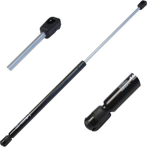 Amortecedor Mola a Gás da Tampa do Porta-Malas - Comprimento: 550mm/Curso: 235mm/Carga: 35 KGF - Diâmetro do Pistão: 8mm/Tubo: 18mm - Conector: AMT01
