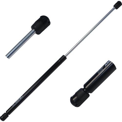 Mola à Gás da Tampa do Motor - Comprimento:558mm/Curso: 240mm/Carga: 30KGF - Diâmetro Pistão:8mm/Tubo:18mm - Conector: AMT01 - MB FSK 00 a 05