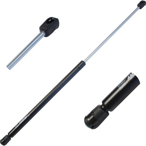 Amortecedor Mola a Gás da Tampa do Porta-Malas - Comprimento: 565mm/Curso: 245mm/Carga: 50 KGF - Diâmetro do Pistão: 8mm/Tubo: 18mm - Conector: AMT01