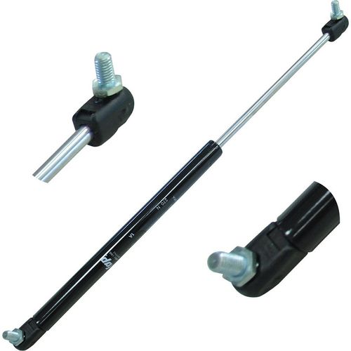 Amortecedor de Mola à Gás da Grade Dianteira - Comprimento: 427mm/Curso: 165mm/Carga: 27KGF - Diâmetro Pistão:8mm/Tubo:18mm - Conector: ATG02 - MB O-