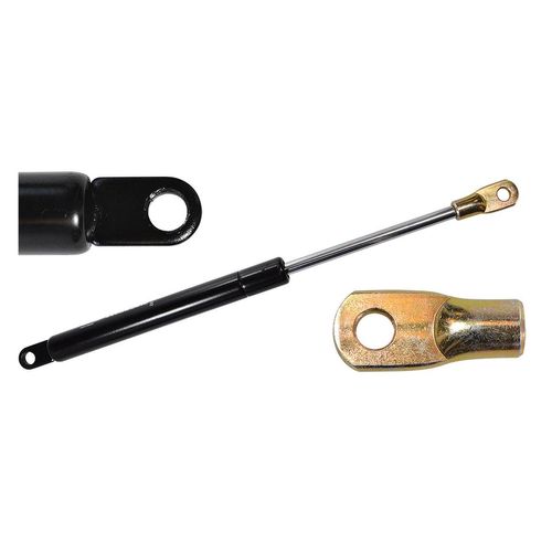 Amortecedor de Mola à Gás da Grade Dianteira - Comprimento: 320mm/Curso: 110mm/Carga: 18KGF - Diâmetro Pistão:8mm/Tubo:18mm - Conector: AMX01 - Caio