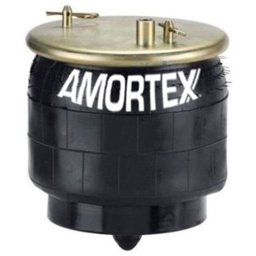 Bolsa de Ar Fole Pneumático Dianteira - Completa (Fole + Batente + Tampa Superior + Suporte Inferior) - Altura: 360mm - Scania Ônibus