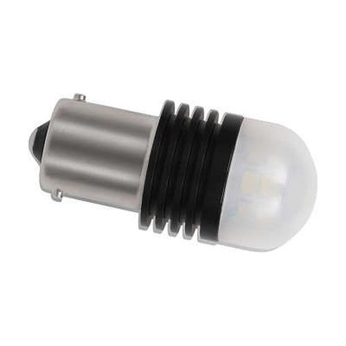 Par de Lâmpadas LED Miniatura: PY21W 12V 21W - BAU15s - 280 Luméns - 1 Polo - Âmbar (Ângulo) - Uso Geral