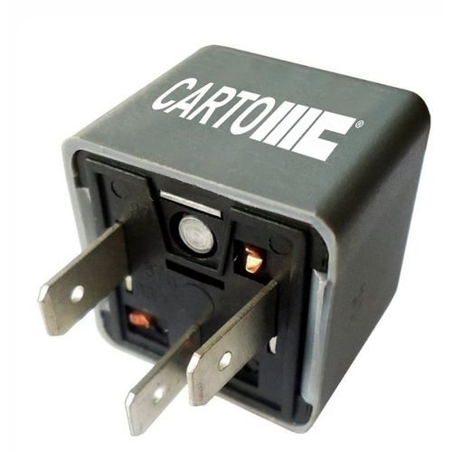 Sinalizador Sonoro para Relé de Pisca (Martelo) - 3 Terminais: 86 - 30 - 85 - Tensão: 12V - Fixação: Sem Suporte - MB Caminhões/Ônibus]