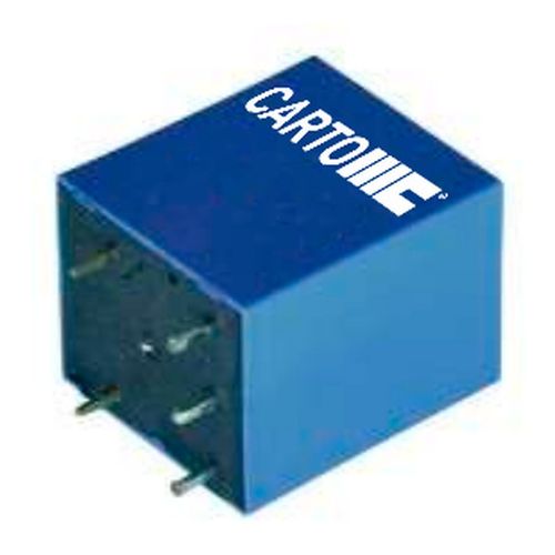 Relé Industrial para Placa de Circuito Impresso - 24VDC 2x5A - Duplo Contato 1,1W (Aberto/Selado) - Tensão: 24V - Sem Suporte - Caminhões/Ônibus