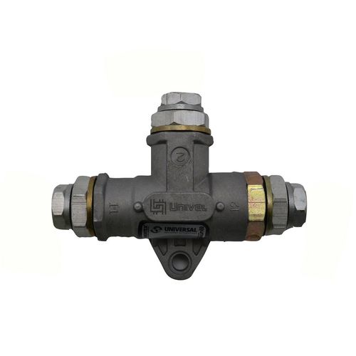 Válvula De Duas Vias (Desengate) - Rosca M22x1,5 (3x) - Ônibus / Mercedes-Benz - Ônibus / Caminhões