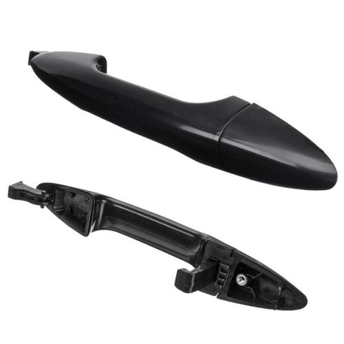 Maçaneta Externa da Porta Dianteira/Traseira - Sem Furo - Sem Chave - Preta - Direita - Hyundai Ix35 12 a 22