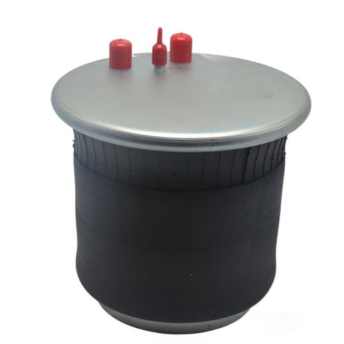 Bolsa de Ar Fole Pneumático Traseira (Anterior) - Completa (Fole + Batente + Tampa Superior + Suporte Inferior) - VW Ônibus