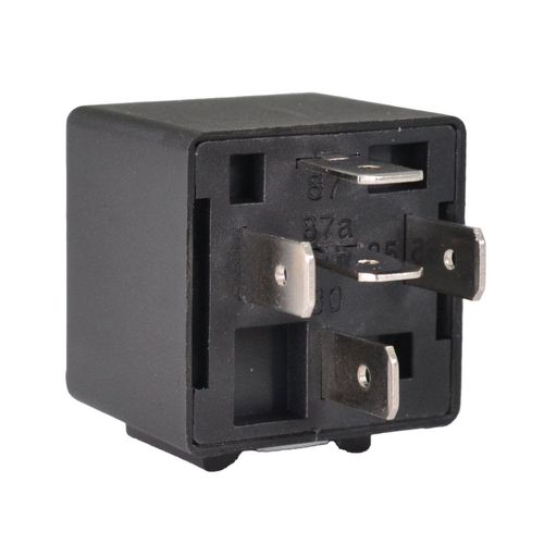 Relé Auxiliar Reversor - 5 Terminais: 30-58-86-87-87A - Amperagem: 10/40A - Com Suporte de Fixação - Caio Ônibus - MB Caminhões/Ônibus