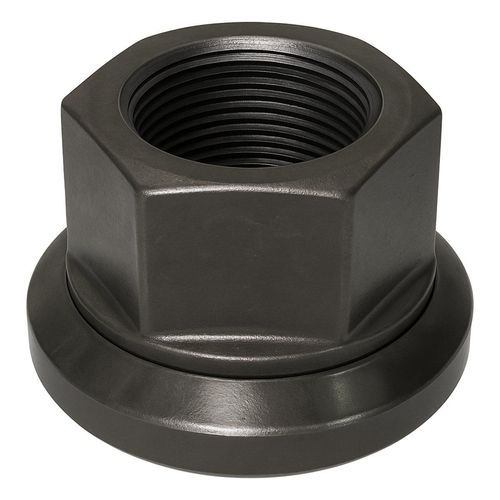 Porca de Roda 7/8"x11BSF - Espessura: 30mm/Chave: 1'5/16" - Com anel Oscilante Enegrecida - Resistência: 10.9 - Scania Caminhões/Ônibus