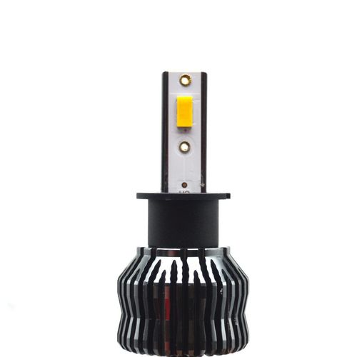 Par de Lâmpadas Led (Longa Duração): H3 9/60V 5530 CSP - Temperatura de Cor: 3800K - Lumen:2000LM IP67 - Uso Geral