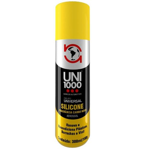 Silicone Spray Aerossol (Alta Performance) - Carro Novo - 300ml - 180G - Uso Geral / Ônibus