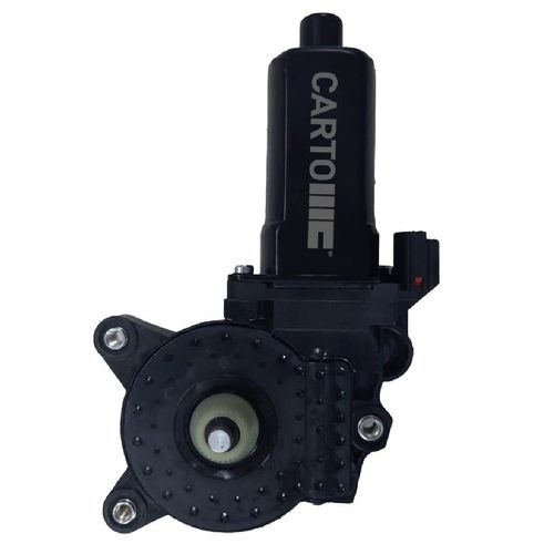 Motor da Máquina do Vidro da Porta - Fixação Bosch - Estriado - 2 Pinos - 24V - Direita - Ford Cargo 11 a 12