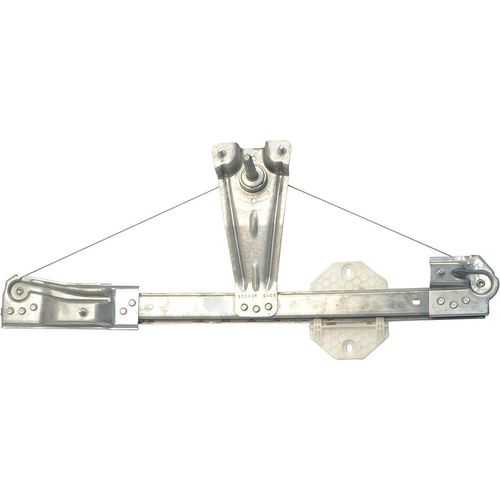 Máq. do vidro mecânica pta. diant. - esq. - Renault Logan GII após 13  - Sandero GII após 14