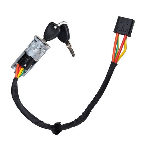 Trava de Direção da Coluna - Com Parte Elétrica - Com Chave - Renault Sandero GI 07 a 14 - Logan GI 07 a 13 - Clio GII 99 a 16