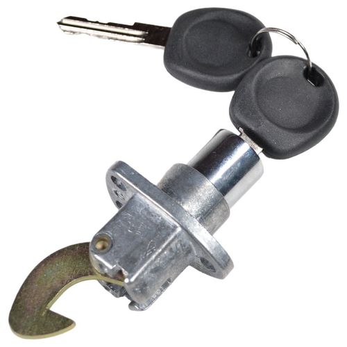 Botão/Cilindro da Tampa do Motor - Com Chave - VW Fusca 67 a 96 - Kombi 67 a 97 - Ônibus
